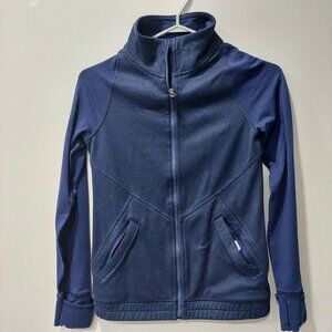 IVIVVA BY LULULEMON Girls Jackets Size 12 Navy